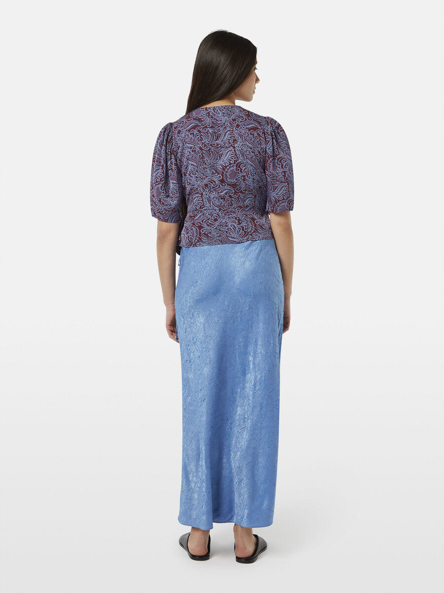 top annodato in jacquard