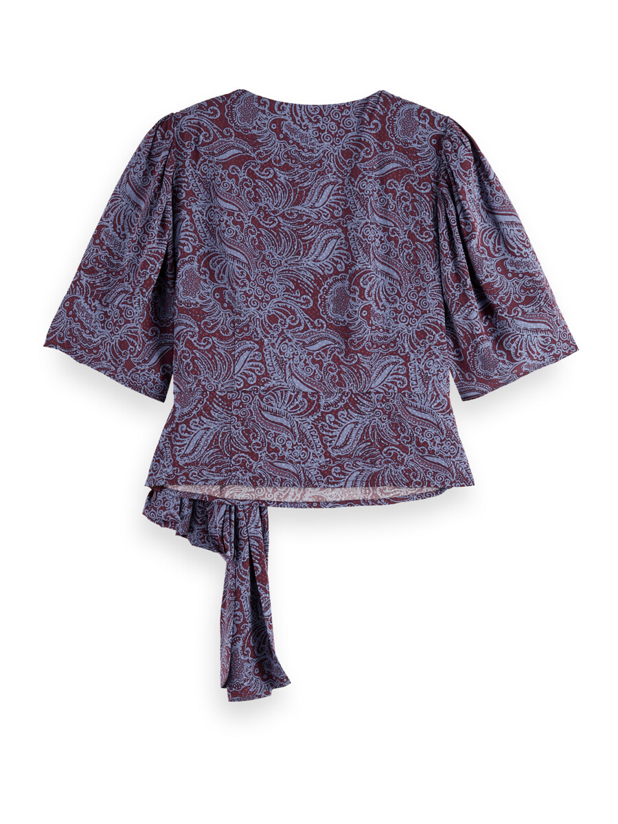 top annodato in jacquard