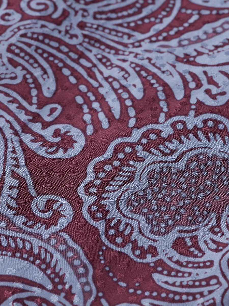 top annodato in jacquard