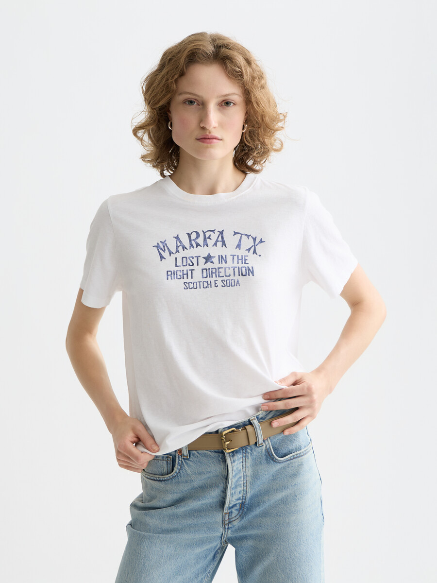 t-shirt grafica vestibilità regolare
