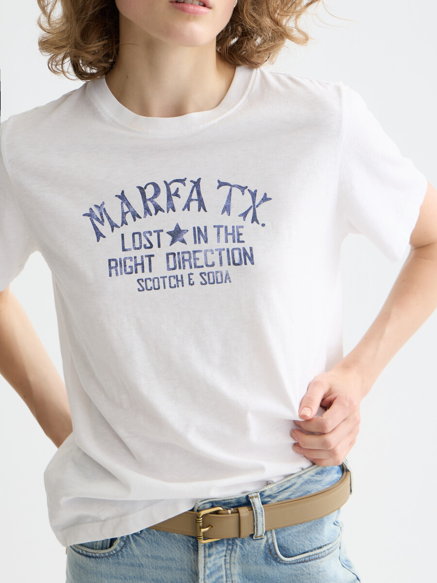 t-shirt grafica vestibilità regolare