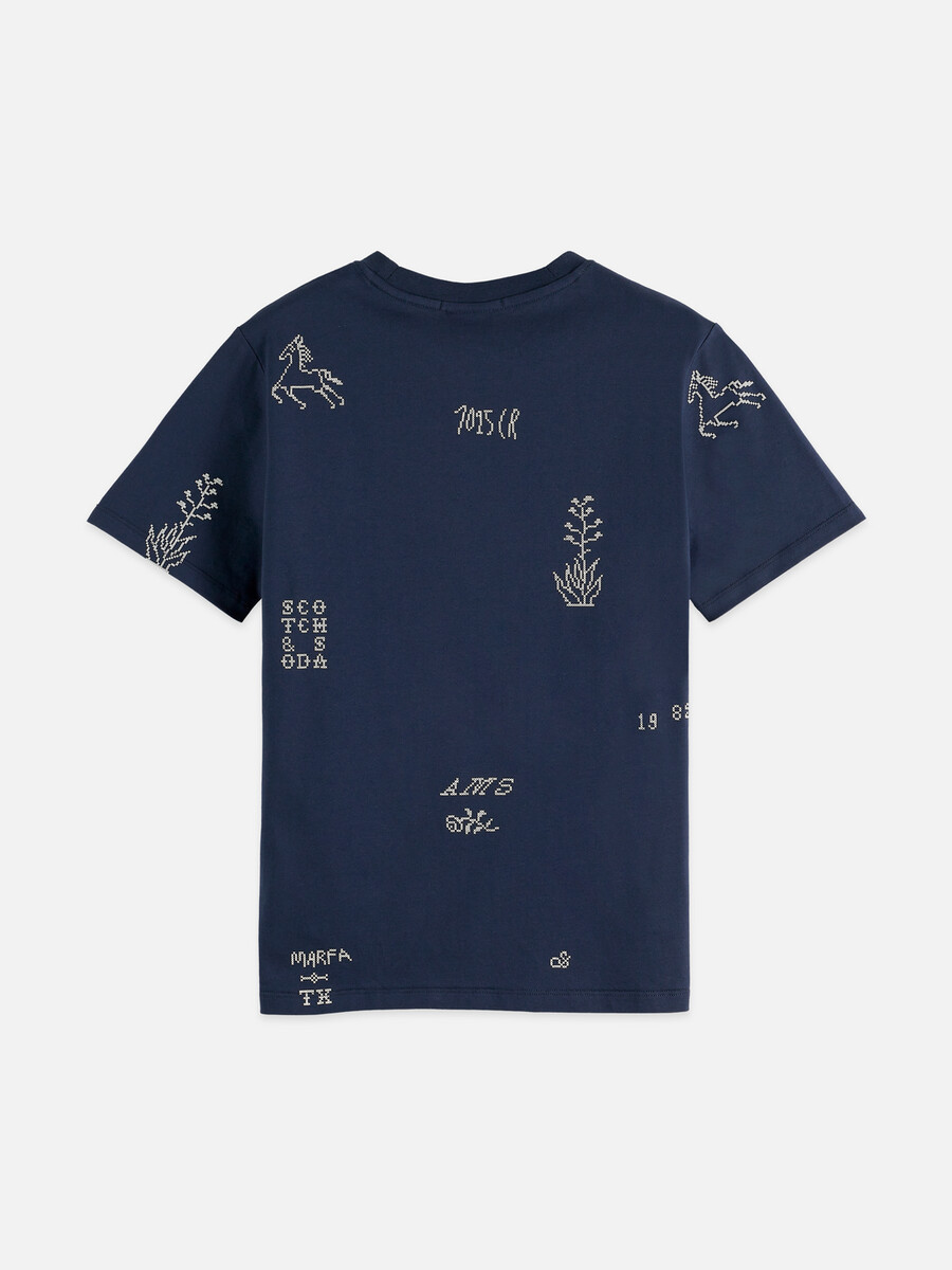t-shirt stampata vestibilità regolare